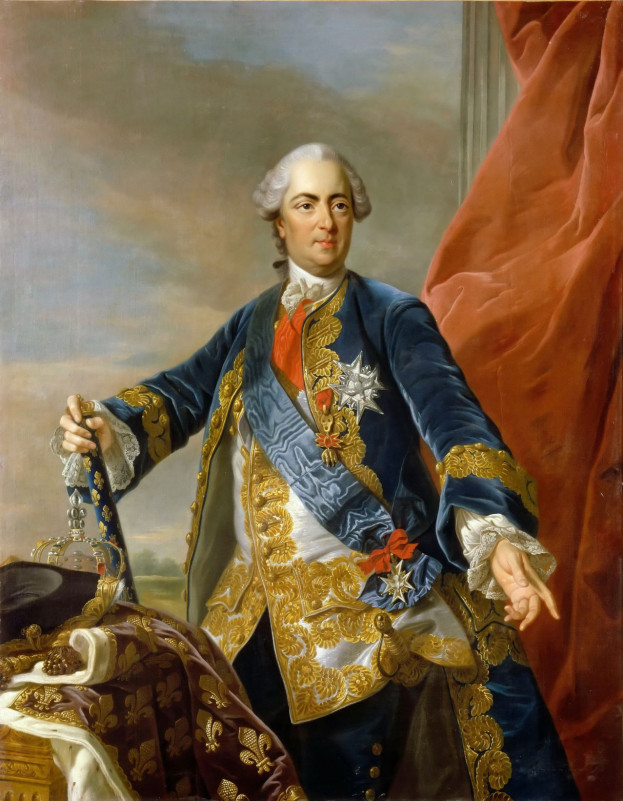 Louis XV par LM Vanloo