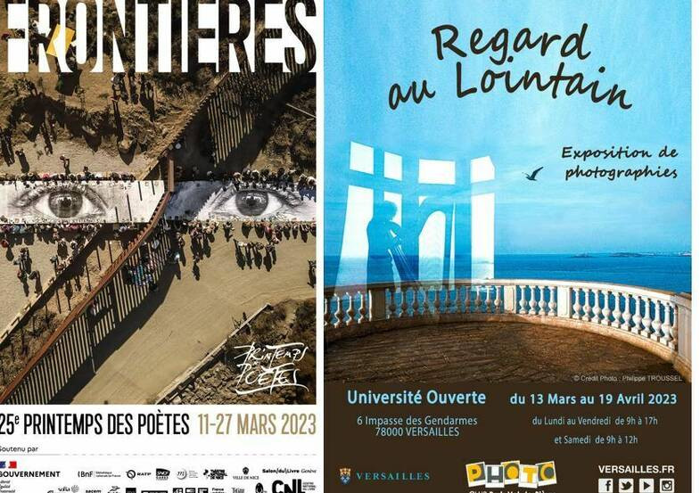UOV - 25e Printemps des Poètes et exposition de photographies ' Regard au lointain '.