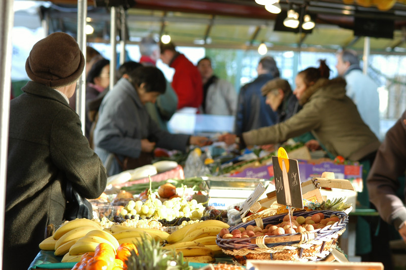 Mercado del barrio Porchefontaine