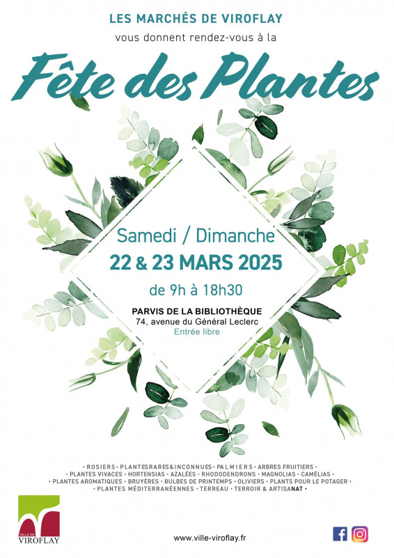 Viroflay - Fiesta de las plantas_Viroflay - © Ville de Viroflay Viroflay - Fiesta de las plantas_Viroflay