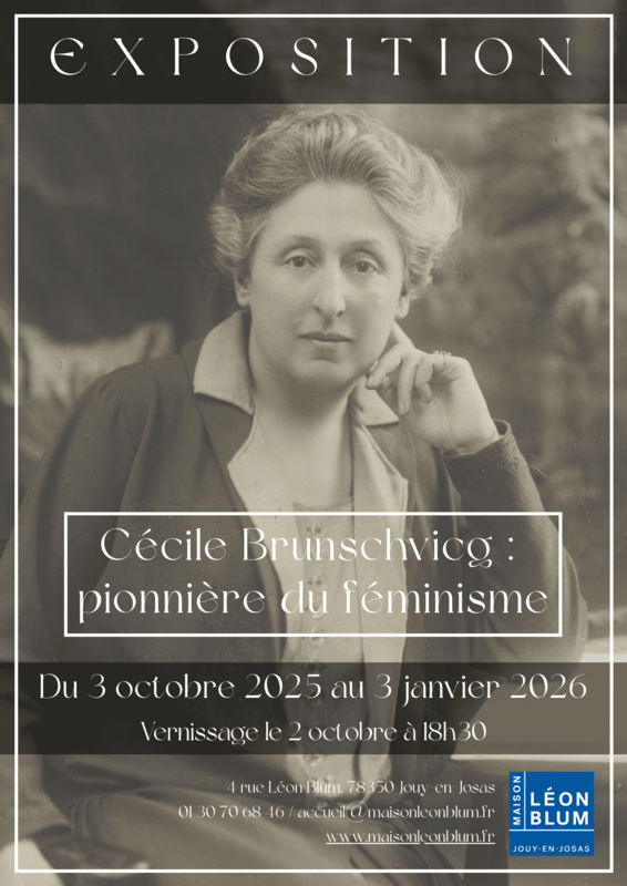 Exposition “Cécile Brunschvicg : pionnière du féminisme” - Maison Léon Blum