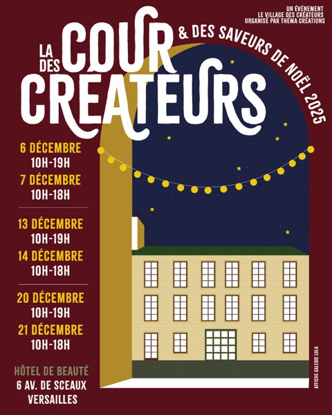 La cour des créateurs et des saveurs de Noël 2025 - 2ème week-end