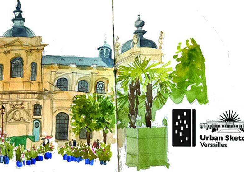 Esprit Jardin - Paseo del dibujo en el barrio de Saint-Louis_Versailles