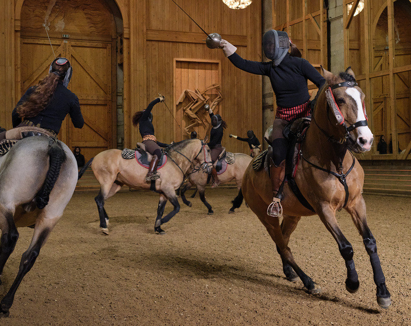 Centre de musique baroque - chevauchée baroque_Versailles - © Centre de musique baroque Centre de musique baroque - chevauchée baroque_Versailles