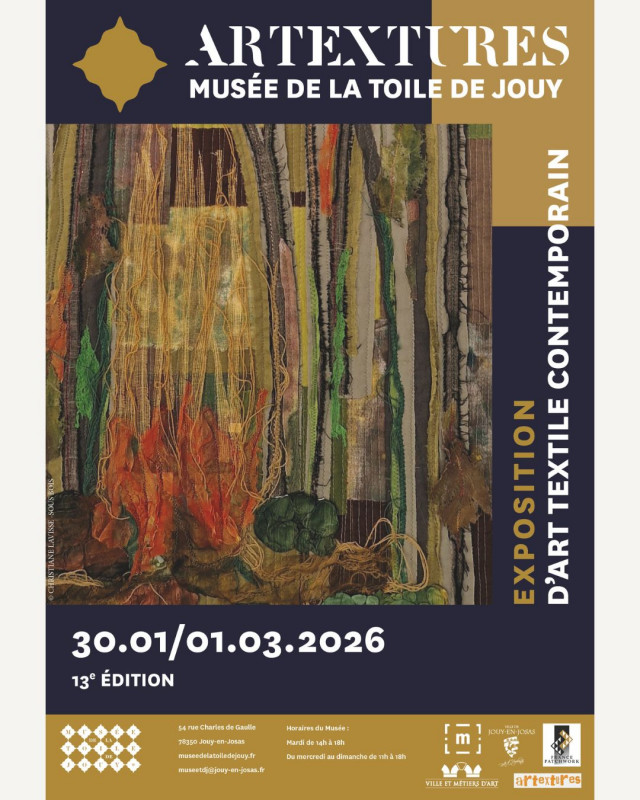 Musée de la Toile de Jouy - ARTEXTURES Exhibition_Jouy-en-Josas