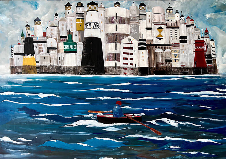 Carré à la farine - Exhibition Jean-Paul Debout_Versailles