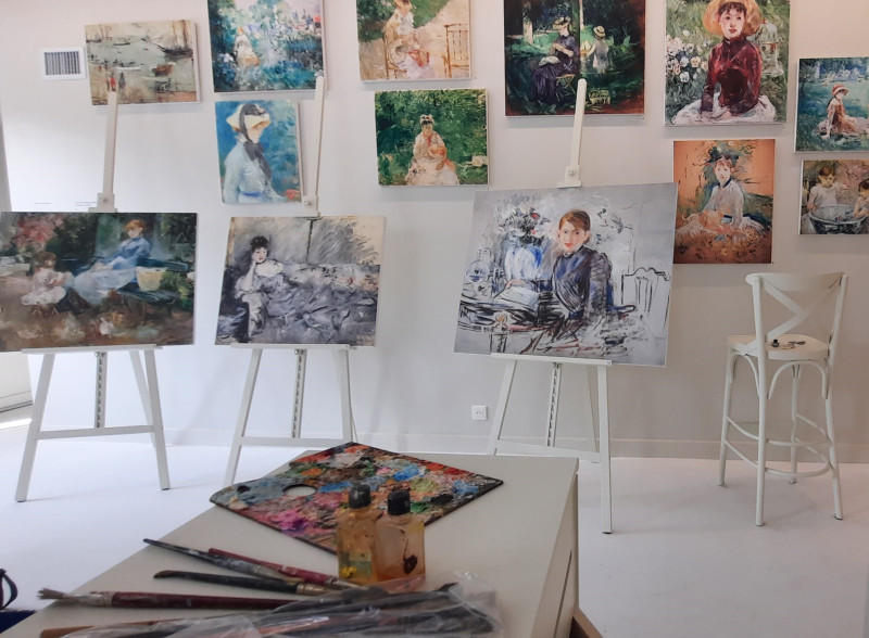 Maison de Berthe Morisot - L'atelier