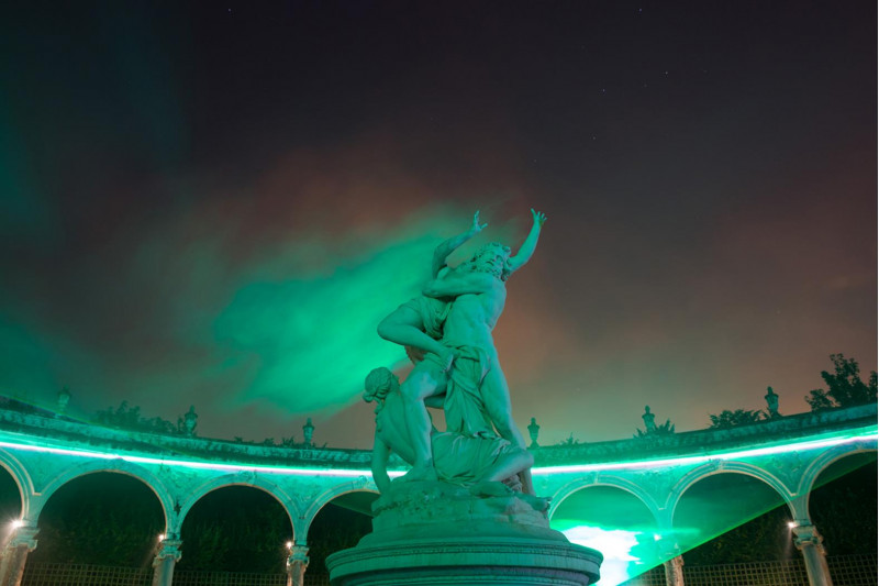 Grandes Eaux Nocturnes - Bosquet de la Colonnade - © A.Poupeney Grandes Eaux Nocturnes - Bosquet de la Colonnade