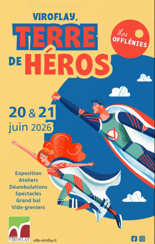 Viroflay - Offlénies: super-héros et super-héroïnes_Viroflay - © Ville de Viroflay Viroflay - Offlénies: super-héros et super-héroïnes_Viroflay