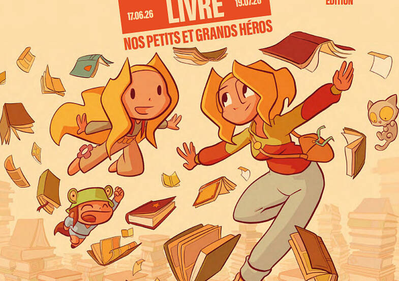 Ancienne Poste Media Library – Book Adventure: Draw Yourself as a Superhero_Versailles