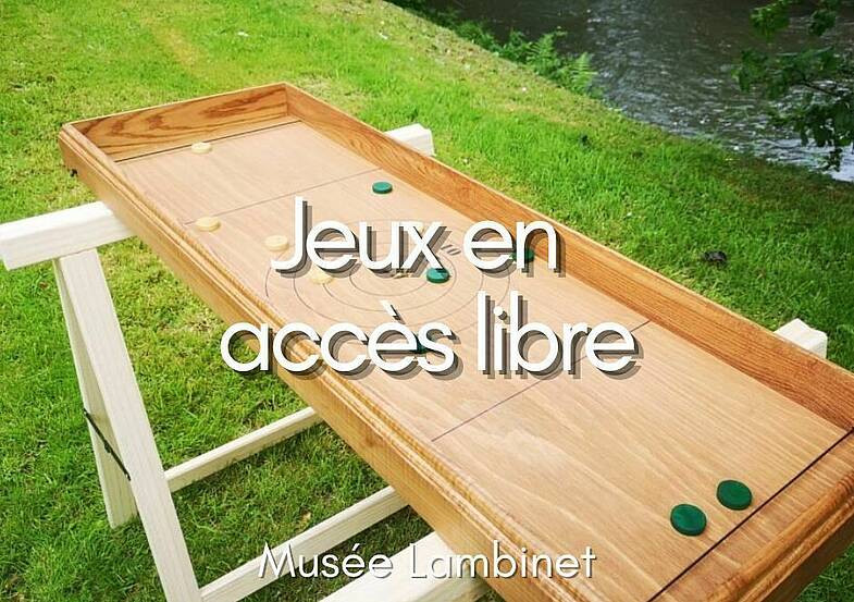 Musée Lambinet - Grands jeux en bois_Versailles