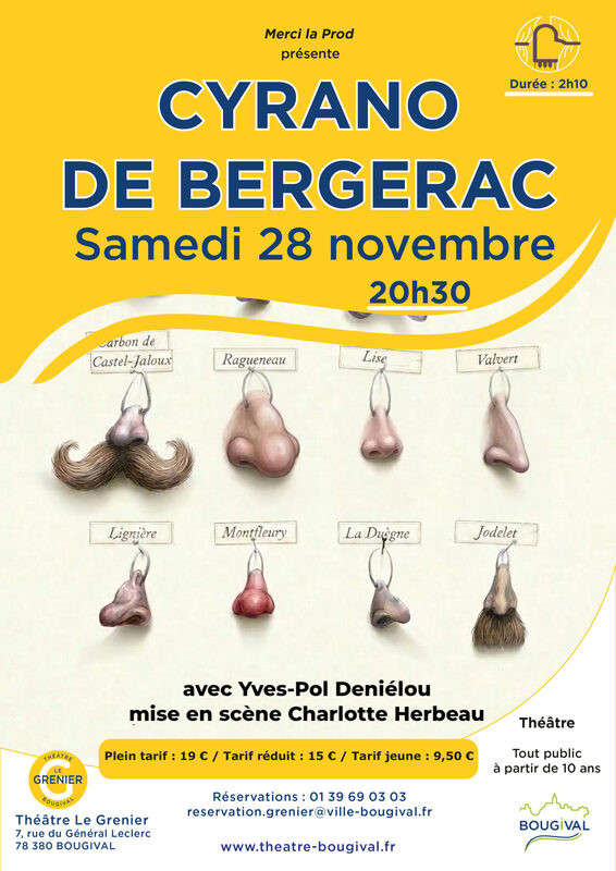 Théâtre du Grenier -Cyrano de Bergerac_Bougival - © Ville de Bougival Théâtre du Grenier -Cyrano de Bergerac_Bougival