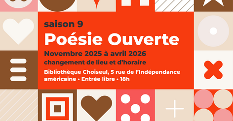 Bibliothèque Choiseul - poesía abierta - Fabienne Raphoz_Versailles - © Ville de Versailles Bibliothèque Choiseul - poesía abierta - Fabienne Raphoz_Versailles