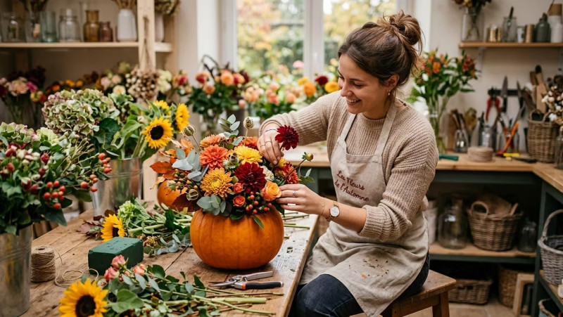 Cool Beans – Workshop | Floral Pumpkin_Versailles - © @Cool Beans Cool Beans – Workshop | Floral Pumpkin_Versailles