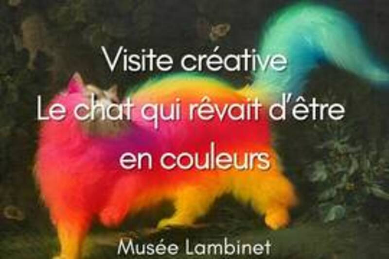musée Lambinet - Visite créative “ Le chat qui rêvait d'être en couleurs”_Versailles