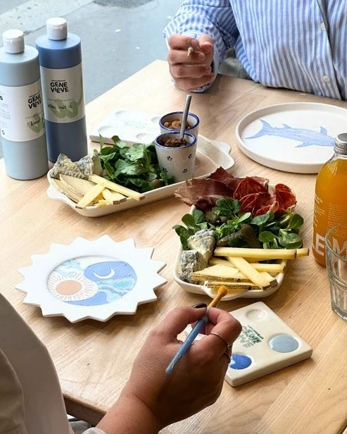 Ceramicafé - Ceramic & Apéro: peinture sur céramique & apéro_Versailles