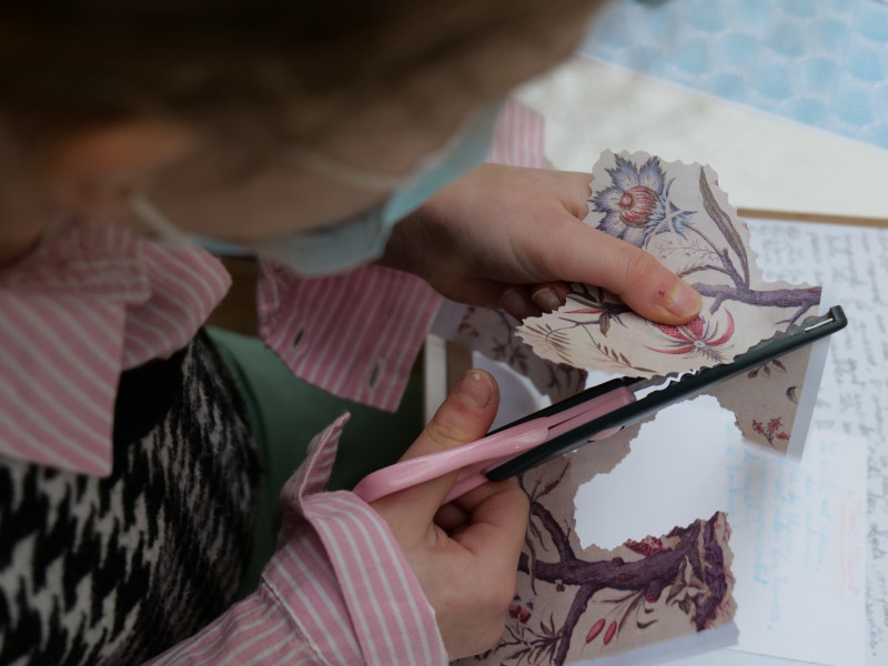 Atelier pendant les vacances scolaires au Musée de la Toile de Jouy Atelier pendant les vacances scolaires au Musée de la Toile de Jouy