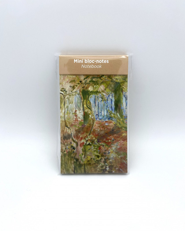 Bloc notes Berthe Morisot - Sous Bois en automne  souvenir bougival