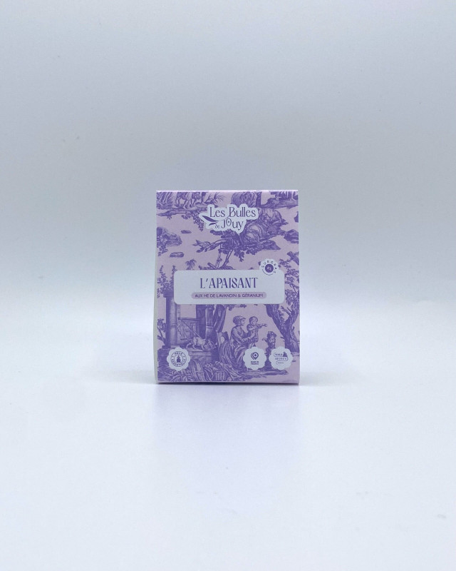 Bulles de Jouy - L'Apaisant, jabón, hecho a mano, souvenir, regalo, Jouy-en-Josas