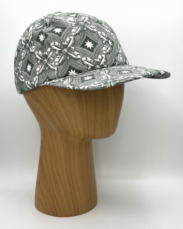 Casquette Rosaces Vertes - Musée de la Toile de Jouy, souvenir, textile