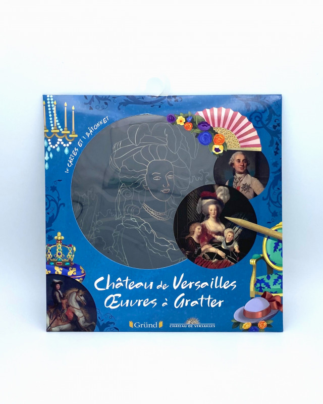 Château de Versailles oeuvres à gratter