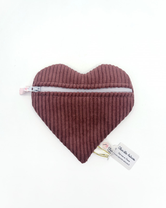 Clair'ette Astuces - Heart-Shaped Pouches, Gift Bags, Textiles