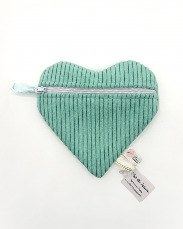 Clair'ette Astuces - Heart-Shaped Pouches, Gift Bags, Textiles