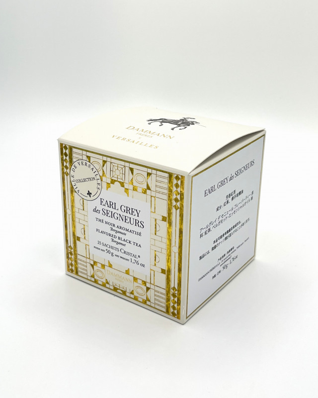 Earl Grey - Dammann Frères Versailles 25 sachets Cadeau Souvenirs