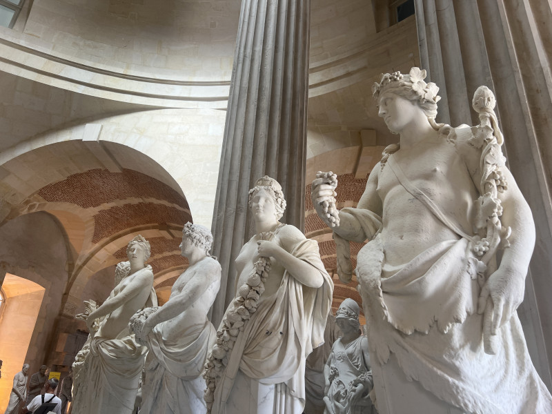 Galerie des Sculptures et des Moulages (Sculptures de Versailles / Gypsothèque du Louvre)