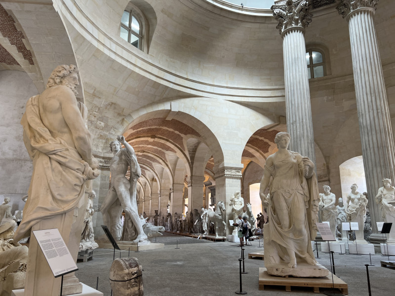 Galerie des Sculptures et des Moulages (Sculptures de Versailles / Gypsothèque du Louvre)