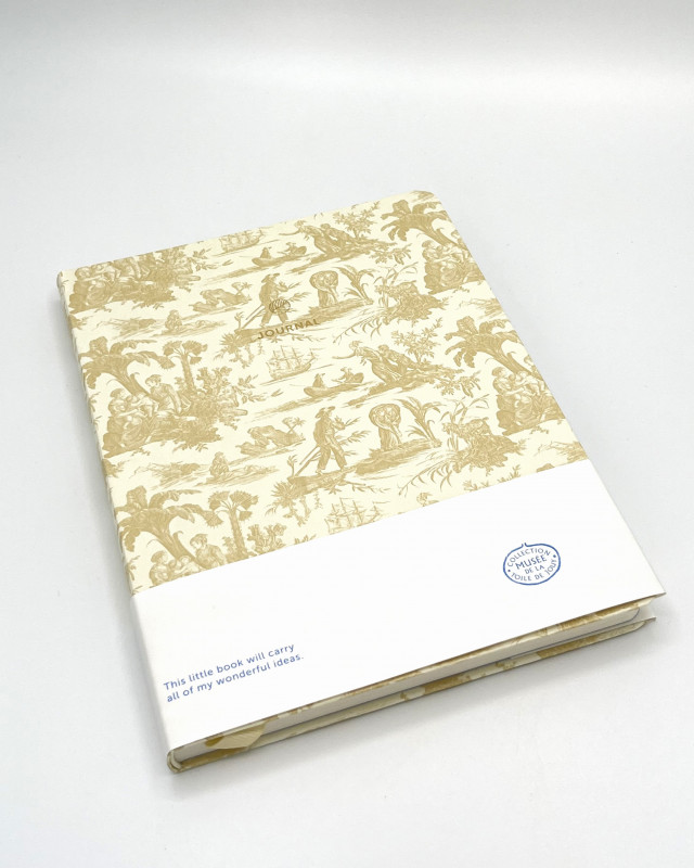 Journal de note - Toile de Jouy Boutique Souvenir Versailles Grand Parc