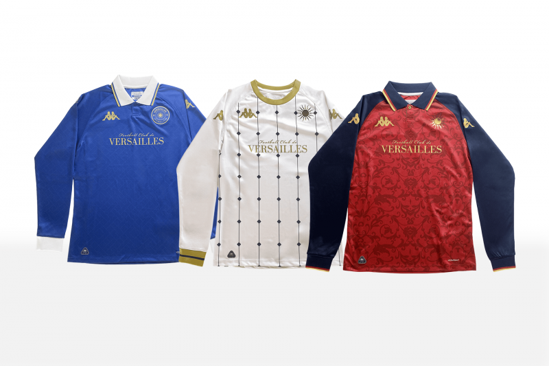 Maillot FC Versailles Longue Manches sport football club textile