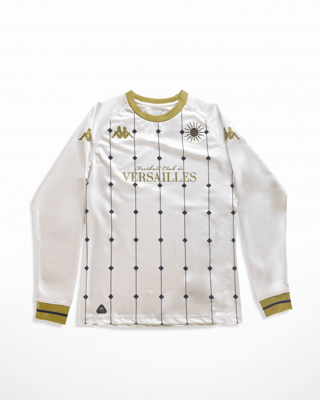Maillot FC Versailles Longue Manches - Blanc sport football club textile
