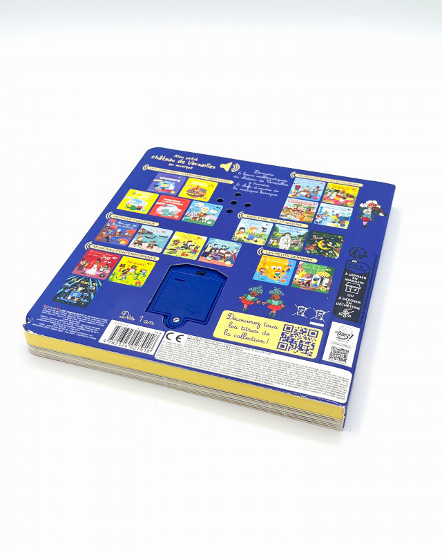 Livre en musique Château de Versailles enfant