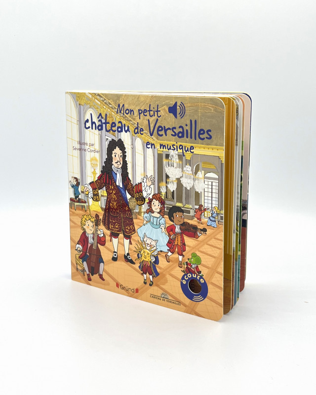 Livre en musique Château de Versailles enfant