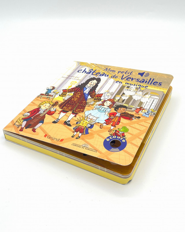 Livre en musique Château de Versailles enfant