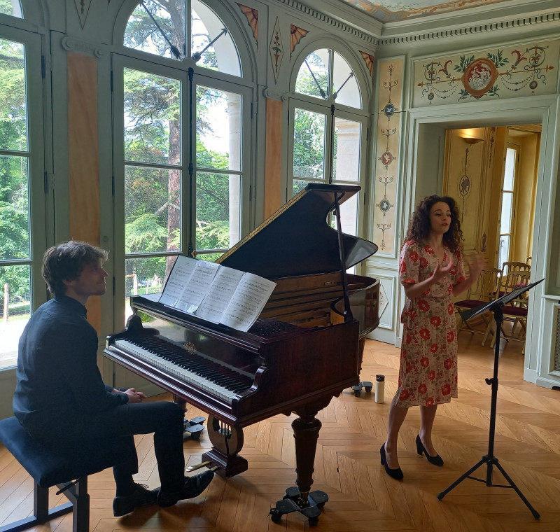 Parvati Maeder et Joël Keller