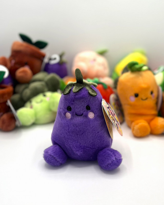 Peluche Aubergine