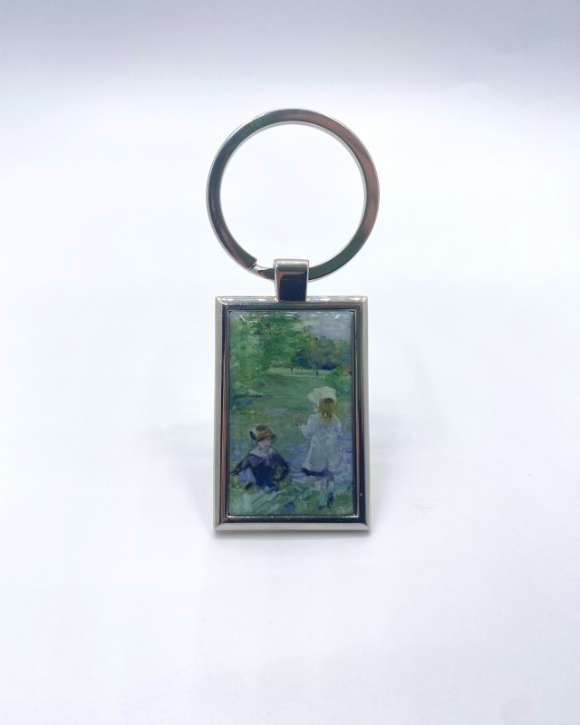 Porte-clé métal - Bord du lac