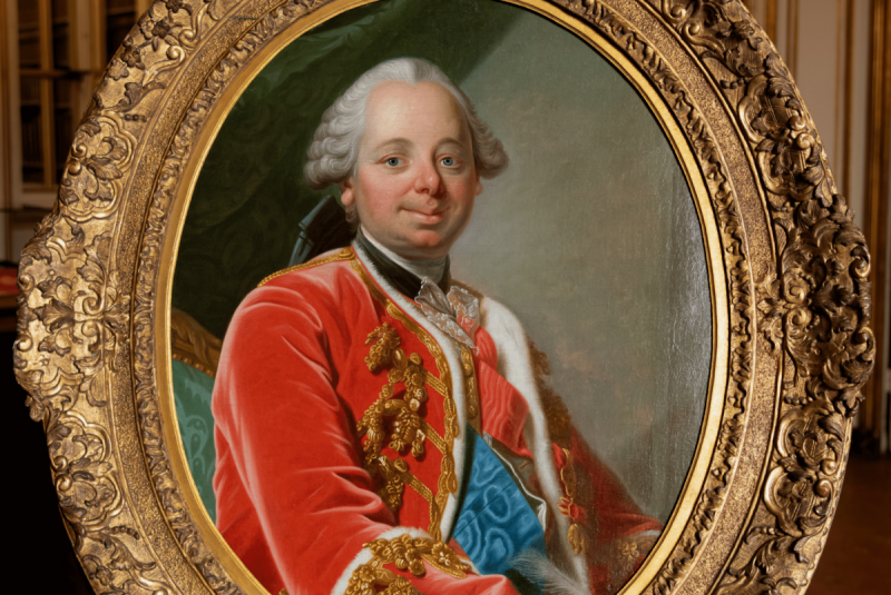 Retrato de Étienne-François, duque de Choiseul, marqués de Stainville, por Louis-Michel Van Loo