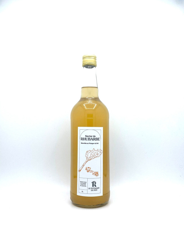 Potager du Roi - Nectar de Rhubarbe, gastronomie, nature, cadeau, souvenir, versailles