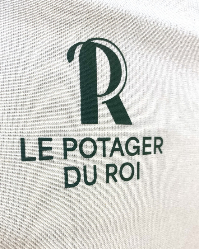 Potager du Roi - Torchon, logo, cadeau, souvenir 