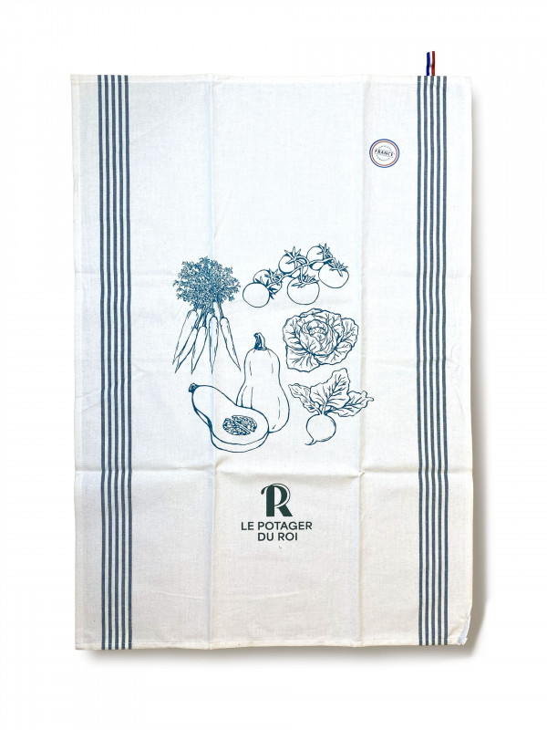 Potager du Roi - Torchon, logo, cadeau, souvenir 