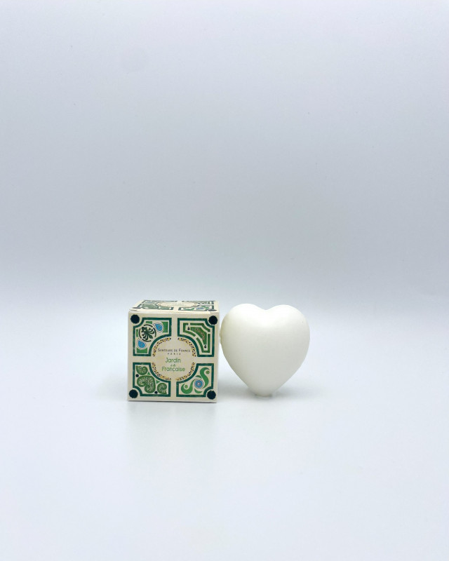 Savon petit coeur Jardins à la Française Savon cadeau souvenir boutique