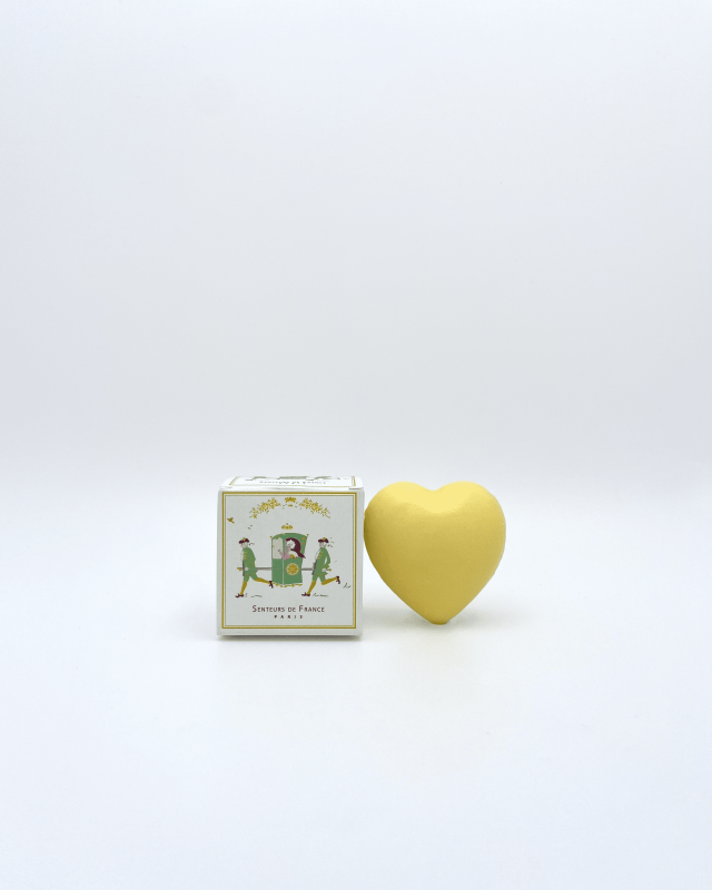 Savonette coeur - Chaise porteur - Senteurs de France, souvenir, versailles
