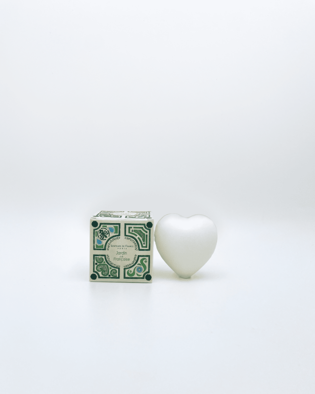Savonette coeur - Jardin à la Française - Senteurs de France, Souvenir, Versailles