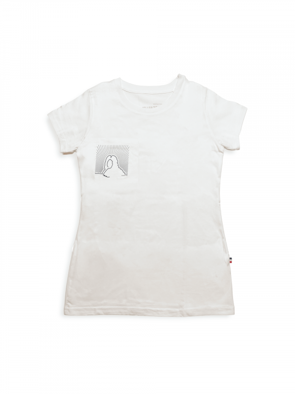 Tee-shirt Louis XIV Femme boutique textile souvenir 