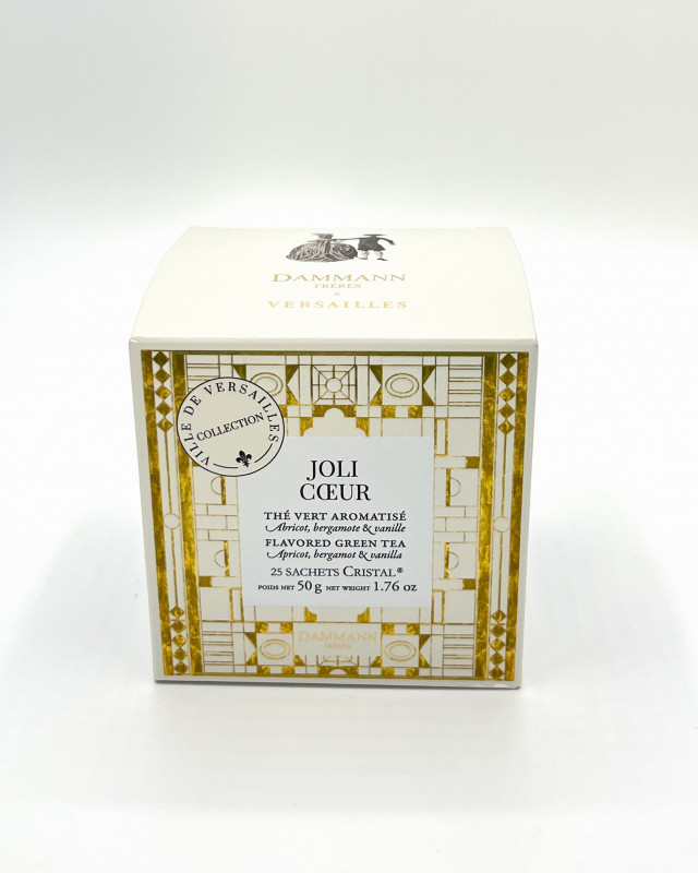 Thé vert Joli Coeur - Dammann Frères Versailles 25 sachets